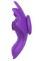 Фиолетовый вибратор в трусики с магнитным держателем