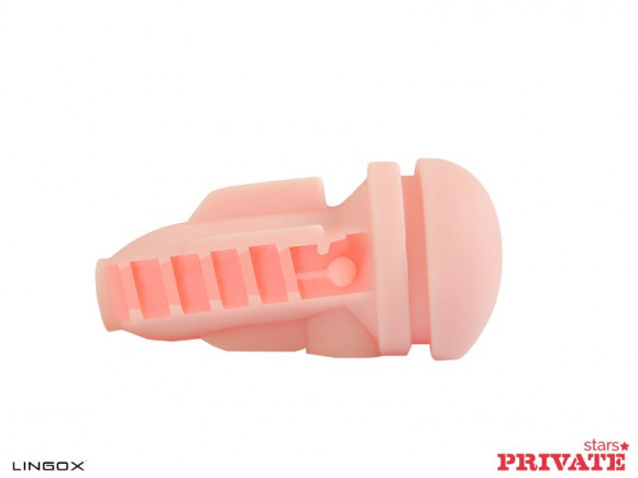 Мастурбатор-анус Private Luna Rival Ass в тубе с хвостиком для массажа простаты