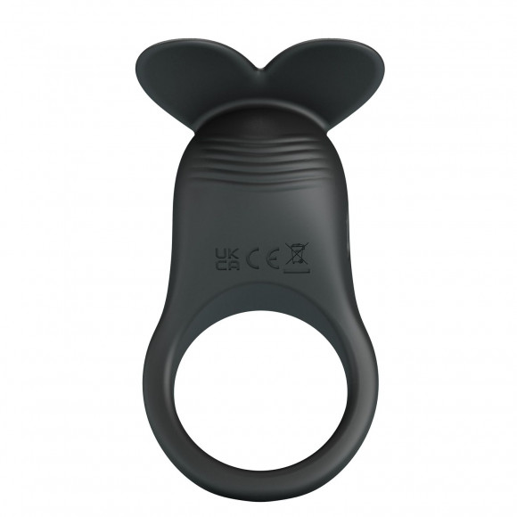 Черное перезаряжаемое виброкольцо Carlton Черное перезаряжаемое виброкольцо Carlton