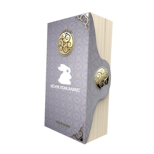 Прозрачный вибратор-ротатор MAGIC TALES SILVER STAR RABBIT - 20,5 см. Прозрачный вибратор-ротатор MAGIC TALES SILVER STAR RABBIT - 20,5 см.
