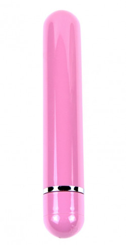 Розовый вибратор The Modest One - 14,5 см.