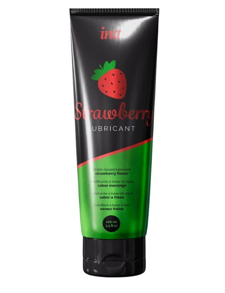 Смазка на водной основе с ароматом клубники Strawberry Lubricant - 100 мл. Смазка на водной основе с ароматом клубники Strawberry Lubricant - 100 мл.