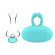 Бирюзовый многофункциональный стимулятор