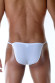 Белые мужские трусы-танга