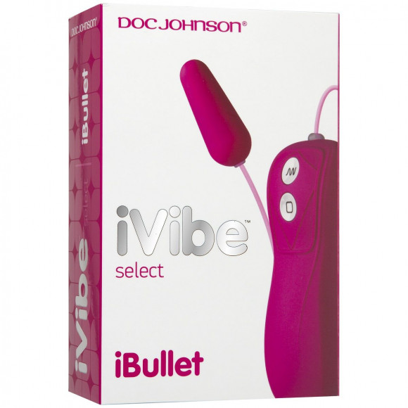 Розовая вибропуля iVibe Select iBullet 