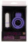Фиолетовое виброкольцо с шишечками NEON EUPHORIA CLITORAL RING PURPLE