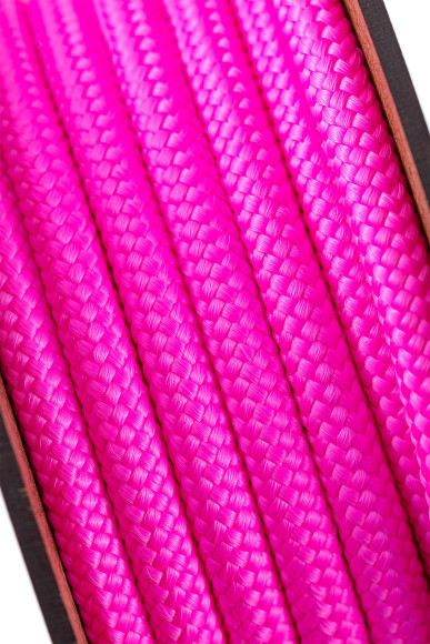 Розовая веревка для шибари на катушке - 5 м.