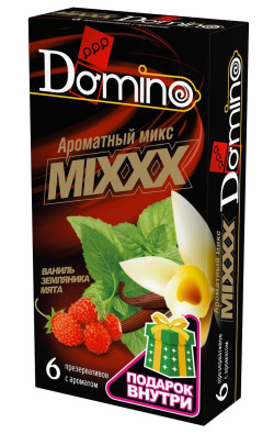 Ароматизированные презервативы DOMINO Ароматный микс - 6 шт. Ароматизированные презервативы DOMINO Ароматный микс - 6 шт.