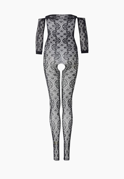 Ажурный комбинезон с крупным цветочным рисунком Ажурный комбинезон с крупным цветочным рисунком