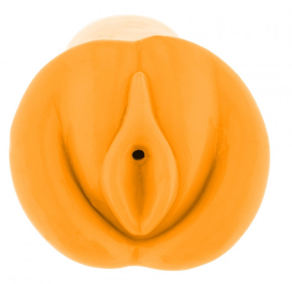 Оранжевый мастурбатор FUNKY COOCHIE COO 