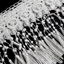 Кружевное белое колье на тело Сarnevale Кружевное белое колье на тело Сarnevale