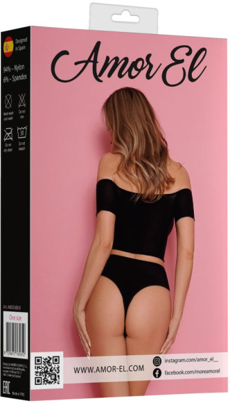 Оригинальный комплект с имитацией шнуровки: топ и трусики Оригинальный комплект с имитацией шнуровки: топ и трусики