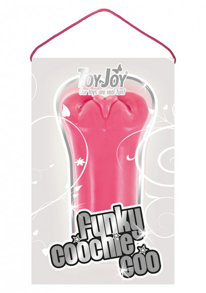 Розовый мастурбатор-вагина FUNKY COOCHIE COO