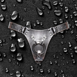 Серебристые страпон-трусики Fusion Strap On Harness для крепления фаллоимитаторов Серебристые страпон-трусики Fusion Strap On Harness для крепления фаллоимитаторов