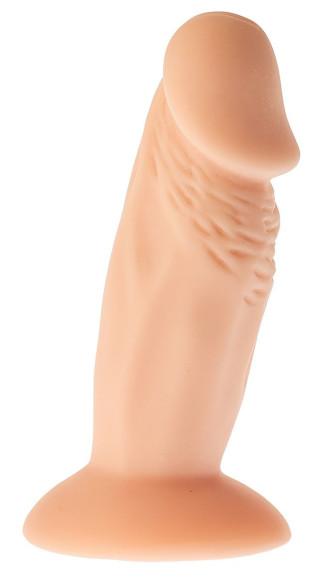 Телесный фаллоимитатор Tiny Tom - 11,5 см. Телесный фаллоимитатор Tiny Tom - 11,5 см.