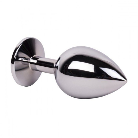 Большой стальной плаг с оранжевым кристаллом Juicy Orange - 9,5 см. Большой стальной плаг с оранжевым кристаллом Juicy Orange - 9,5 см.