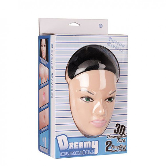 Надувная секс-кукла брюнетка CORELLA CRYSTAL Надувная секс-кукла брюнетка CORELLA CRYSTAL