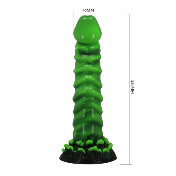 Силиконовый фантазийный фаллоимитатор Manticore - 23 см.