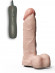 Фаллическая насадка Харнесс UNICOCK 8  с вибрацией - 20 см.