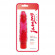 Красный вибратор-реалистик VIBRATOR JAMMY JELLY MUST RED - 16,5 см. 