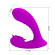 Лиловый вибратор Nadal для двойной стимуляции