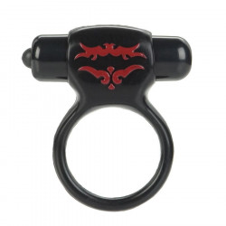 Черное виброколечко Inked