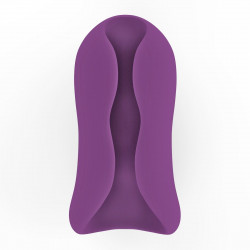 Фиолетовый мастурбатор открытого типа Utopia Ripple