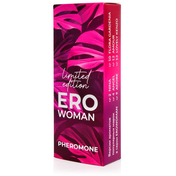 Ароматизирующая композиция с феромонами Erowoman №4 Limited Edition - 10 мл. Ароматизирующая композиция с феромонами Erowoman №4 Limited Edition - 10 мл.