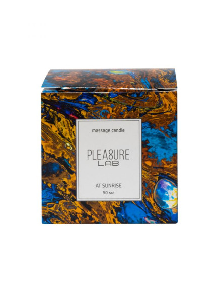 Массажная свеча At Sunrise со сладким ароматом какао - 50 мл.