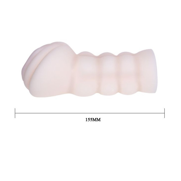 Мастурбатор-вагина с вибрацией и выносным пультом управления