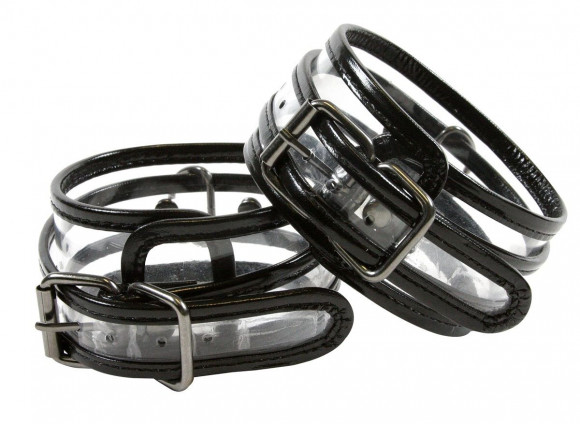 Прозрачные наручники Bare Bondage