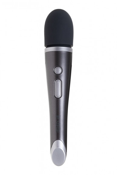 Серый жезловый вибратор Le Stelle HIDRA с нагревом