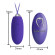 Фиолетовое виброяйцо Jenny-Yourth с пультом ДУ