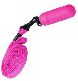 Розовая вибропуля на ремешке - 5,5 см. Розовая вибропуля на ремешке - 5,5 см.