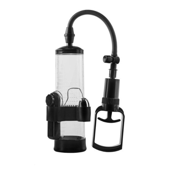 Прозрачная вакуумная помпа с вибрацией Vibrating Penis Pump Прозрачная вакуумная помпа с вибрацией Vibrating Penis Pump