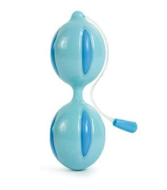 Голубые вагинальные шарики Climax V-Ball Blue Vagina Balls