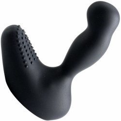 Черная насадка на вибратор Doxy для массажа простаты Prostate Massager