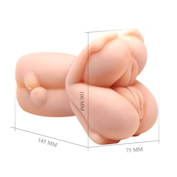 Мастурбатор Passion lady в виде прижатых друг к другу вагин