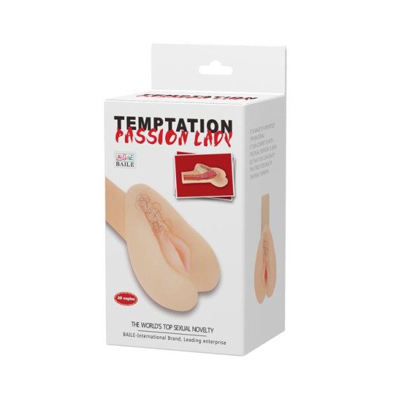 Мастурбатор с волосиками и вибрацией Rose