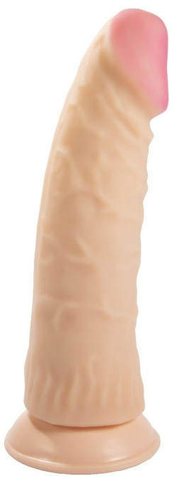 Телесный фаллоимитатор-супергигант с присоской - 32 см. Телесный фаллоимитатор-супергигант с присоской - 32 см.