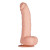 Телесный фаллоимитатор PURRFECT SILICONE DELUXE DONG 8.5INCH - 21 см.