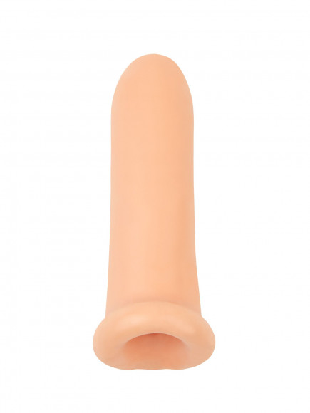Телесный фаллоудлинитель Striker - 13,5 см. Телесный фаллоудлинитель Striker - 13,5 см.