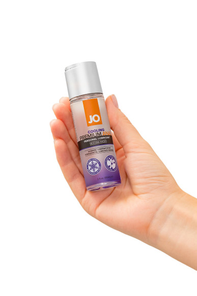 Анальный охлаждающий лубрикант на силиконовой основе JO PREMIUM ANAL COOLING - 60 мл.