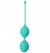 Зеленые вагинальные шарики SEE YOU IN BLOOM DUO BALLS 36MM