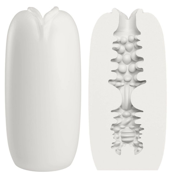 Белый мастурбатор-вагина Olga