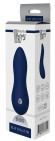 Синий клиторальный стимулятор ZELUS - 11 см.