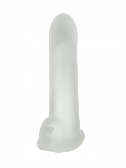 Белый фаллоудлинитель Titan - 16,5 см. Белый фаллоудлинитель Titan - 16,5 см.