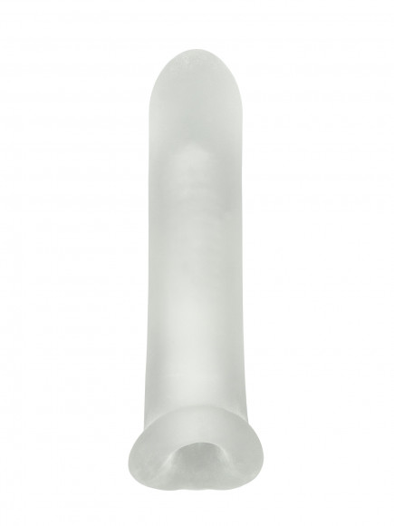 Белый фаллоудлинитель Titan - 16,5 см. Белый фаллоудлинитель Titan - 16,5 см.