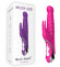 Ярко-розовый вибратор-кролик Ripple Rabbit - 23,5 см.