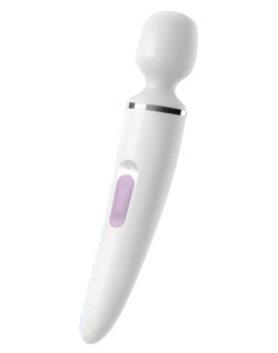 Белый вибратор Satisfyer Wand-er Woman Белый вибратор Satisfyer Wand-er Woman